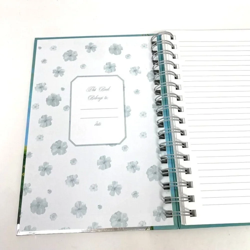 C. R. Gibson Reflecting Angel Spiral Hard Cover Notebook Journal Lined